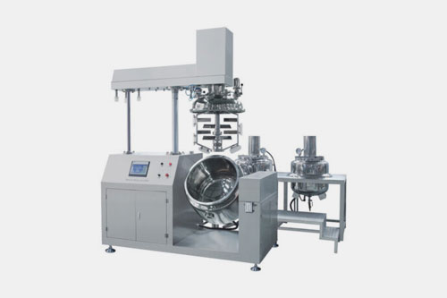 Vacuum emulsifier homogenizer