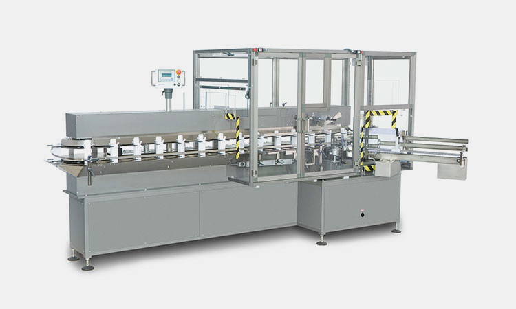 Vertical cartoning machine