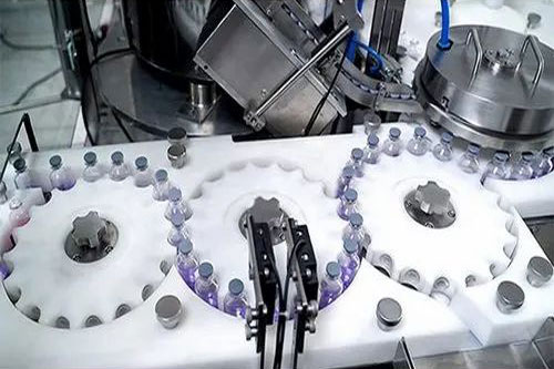 Vial rotary plate