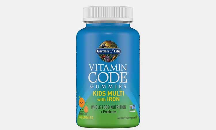 Vitamin code gummies with iron