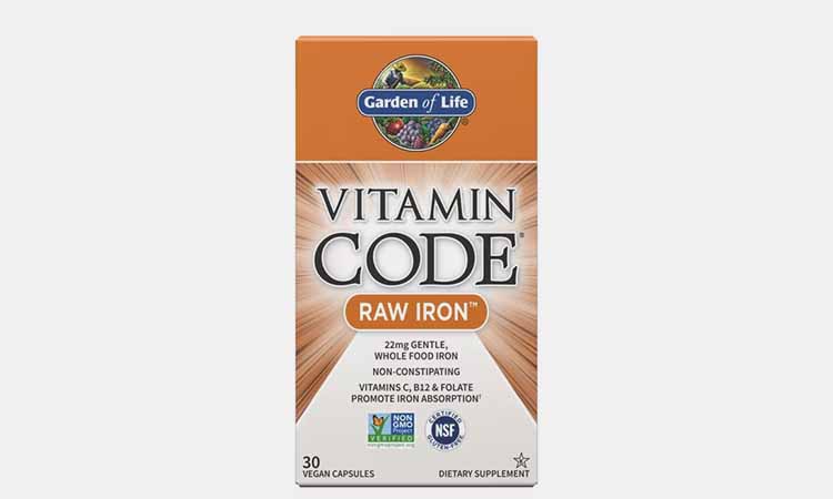 Vitamin code raw iron