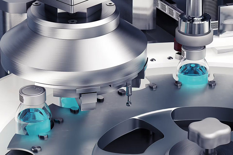 Automatic inspection of vials
