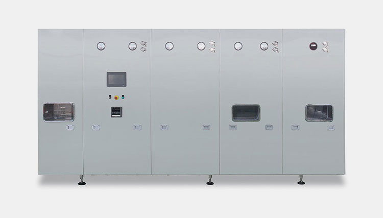Hot air circulation sterilization tunnel