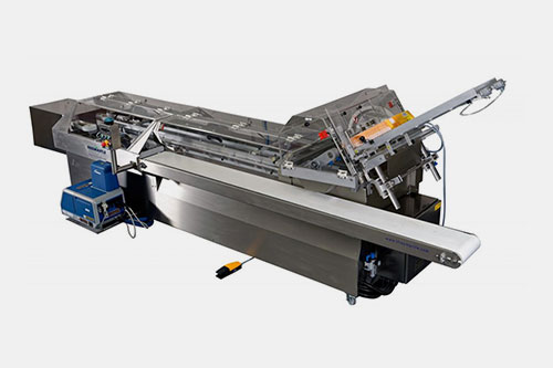 Semi-automatic soap cartoning machine