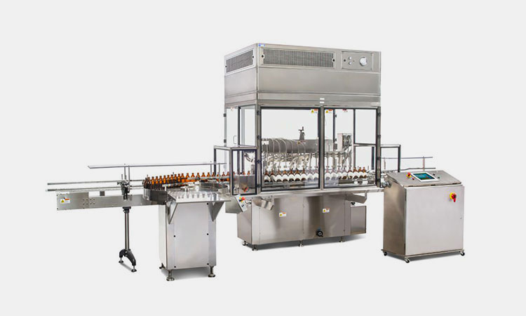 Single-use system-compatible machine
