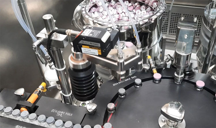 Vial filling and capping machine-7