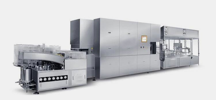 vial filling and sealing machine
