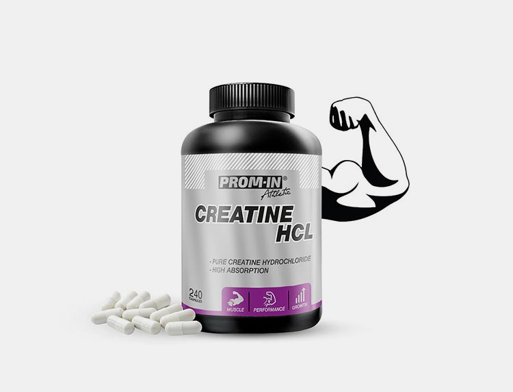 Creatine capsules formulations