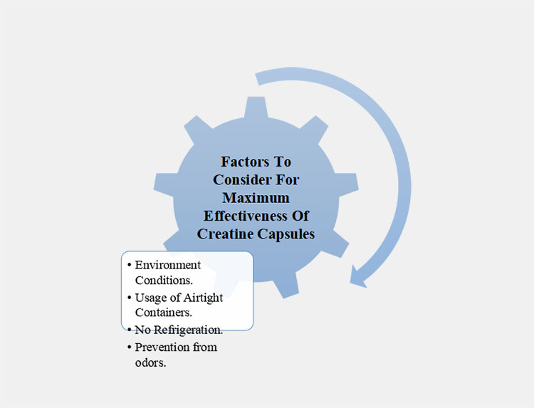 Factors affecting the efficacy of creatine capsules SmartArt
