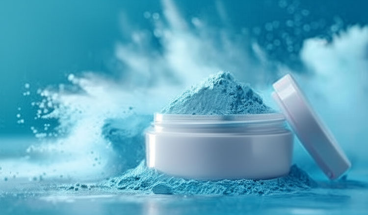 Moisture controlled dry powder