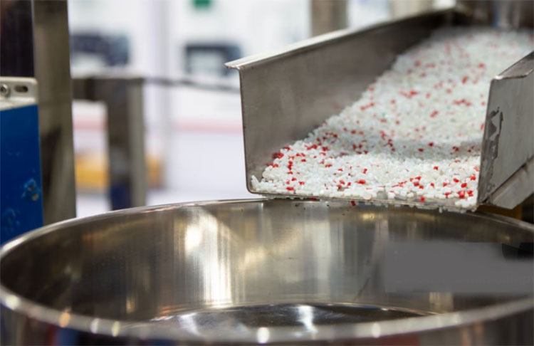 Powder clumps making