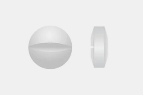 Standard convex straight through bisect