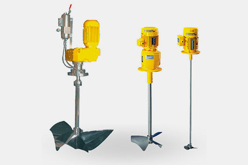 Turbine mixers