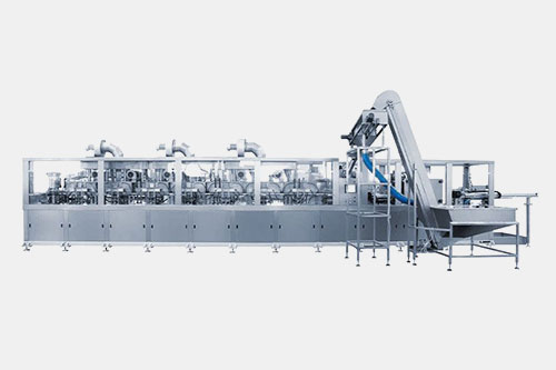 BFS bottle production line