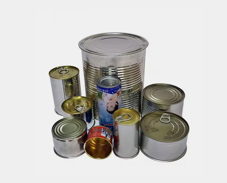 Different container sizes