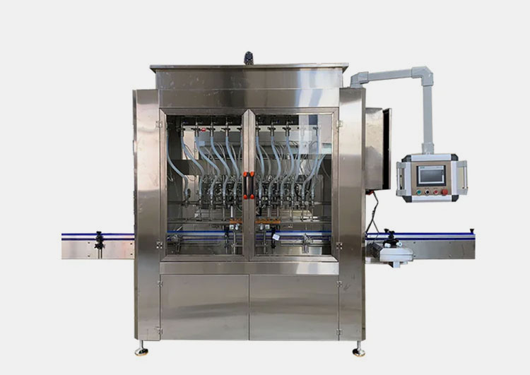 Linear nasal spray filling machine