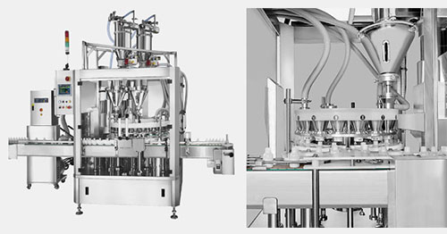 Rotary Filling Machine for Powder