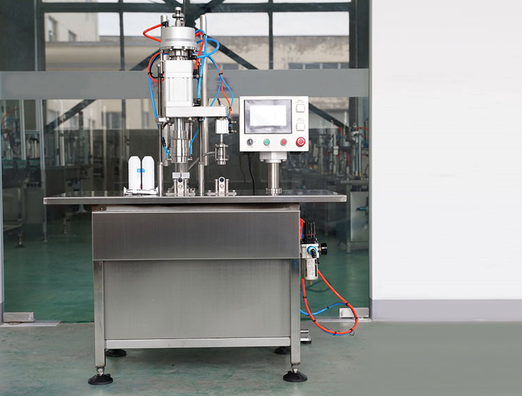 Semi-automated nasal spray filling machine