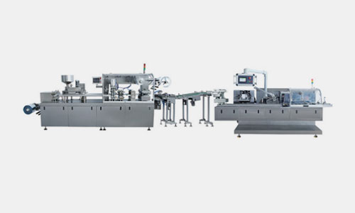 Blister packaging line