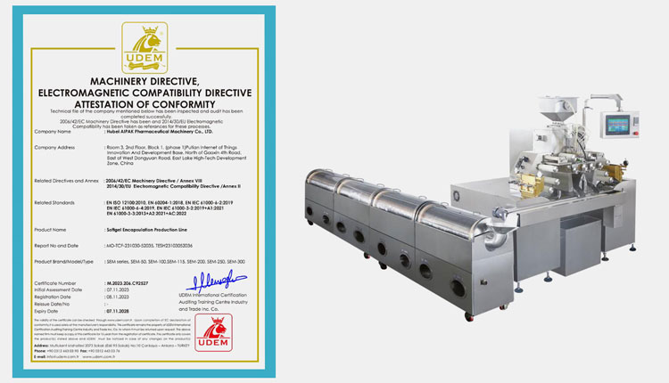 Softgel encapsulation production