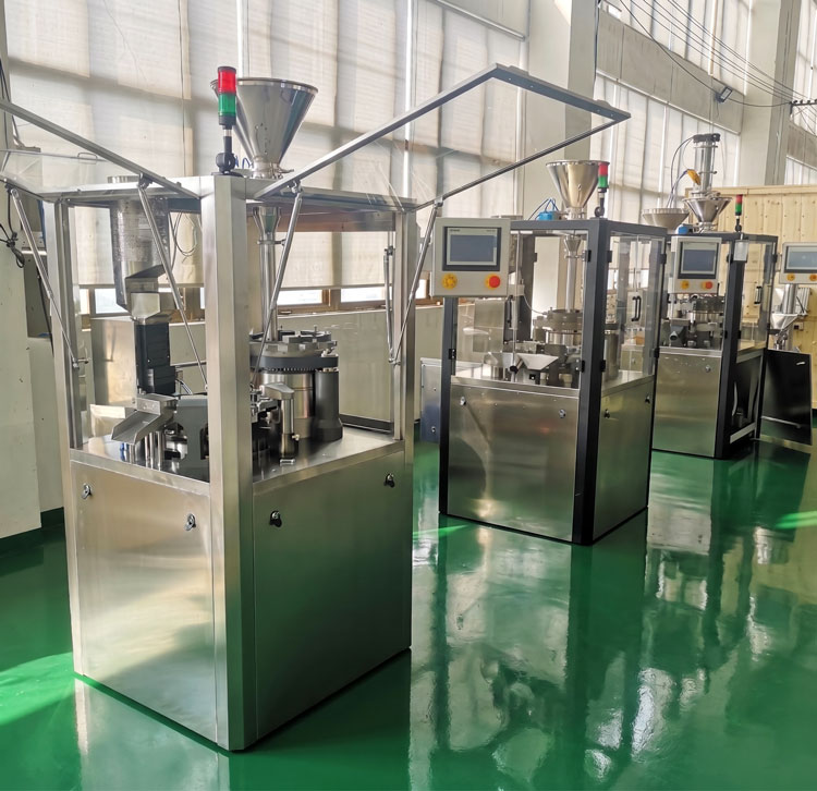 NJP-1200D-Capsule-Filling-Machine-On-Customer-site-2