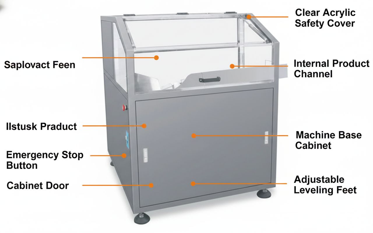 main components of bottle unscrambler