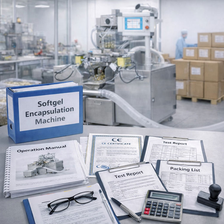 Documentation before shipping