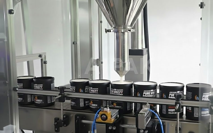 Assorted supplement bottles