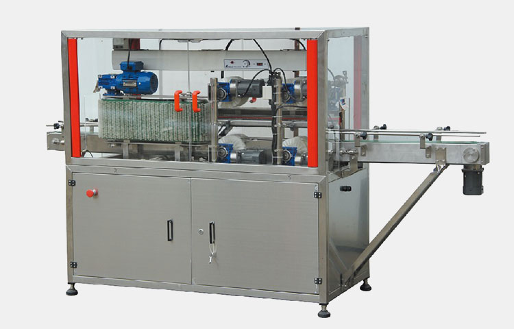 Bottle outside cleaning machine