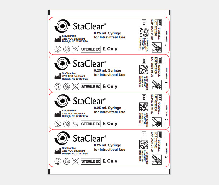 Printing on Tyvek with QR codes