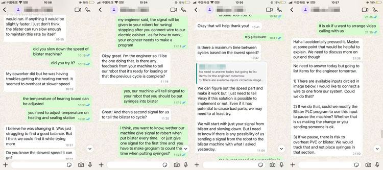 Recommendation to the customer