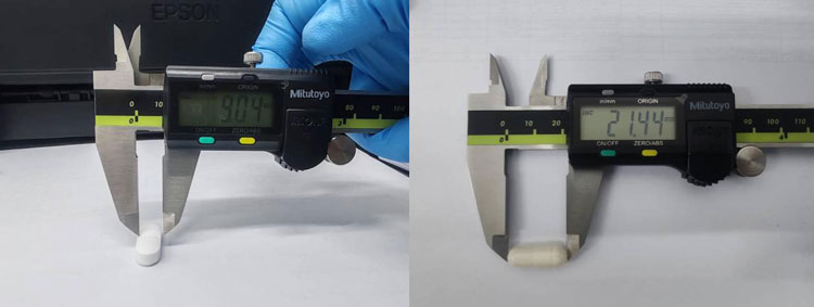 blister machine with tablets