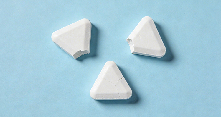 Chipped Edges on Irregular Tablets