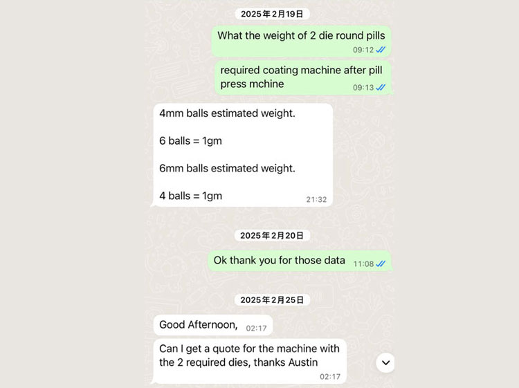 Custom tooling design for tablet press