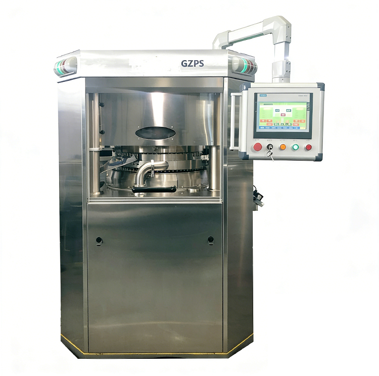 Double Pressing in Tablet Machine