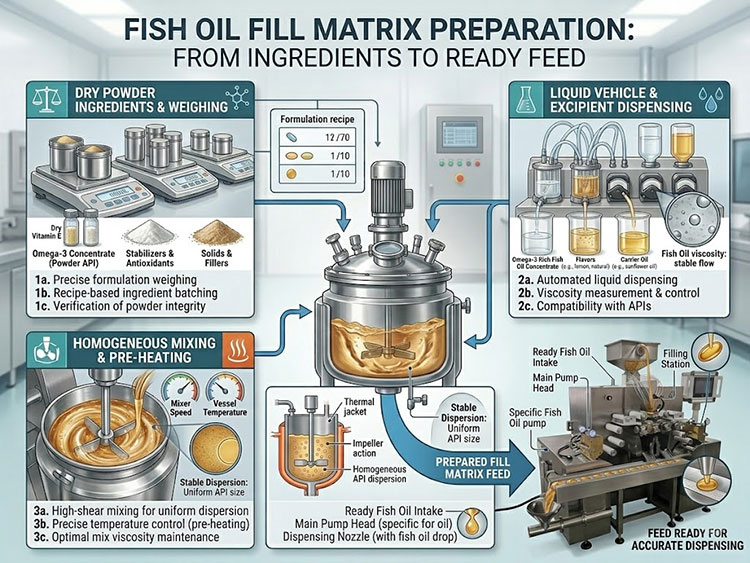Fish Oil Fill Matrix