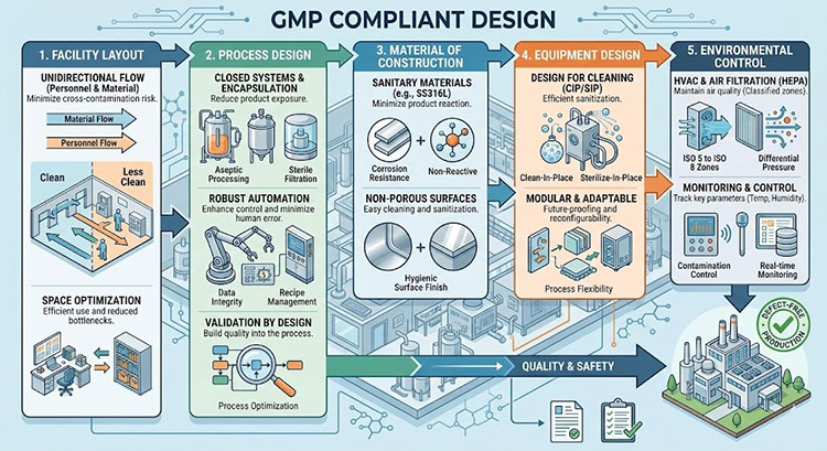 GMP Compliant Design