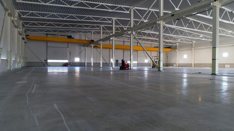 High ceiling factory structural challenge