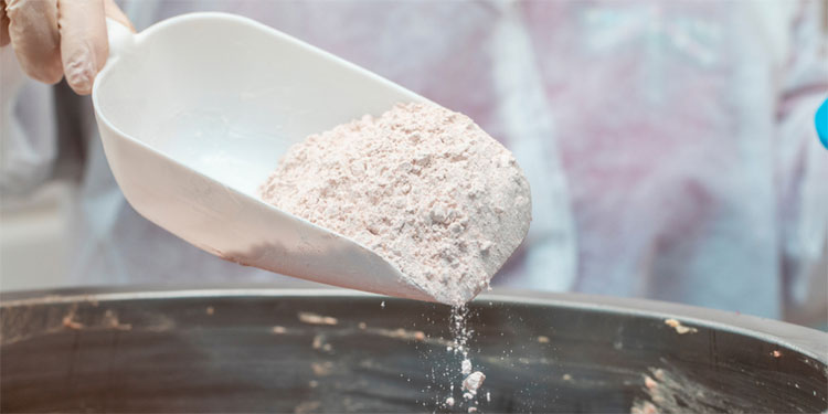 Prevent powder segregation