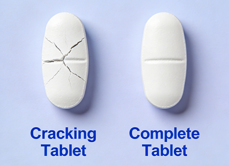 Tablet Cracking in Shaped Tooling