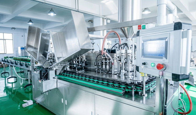 Two tube filling machines-1