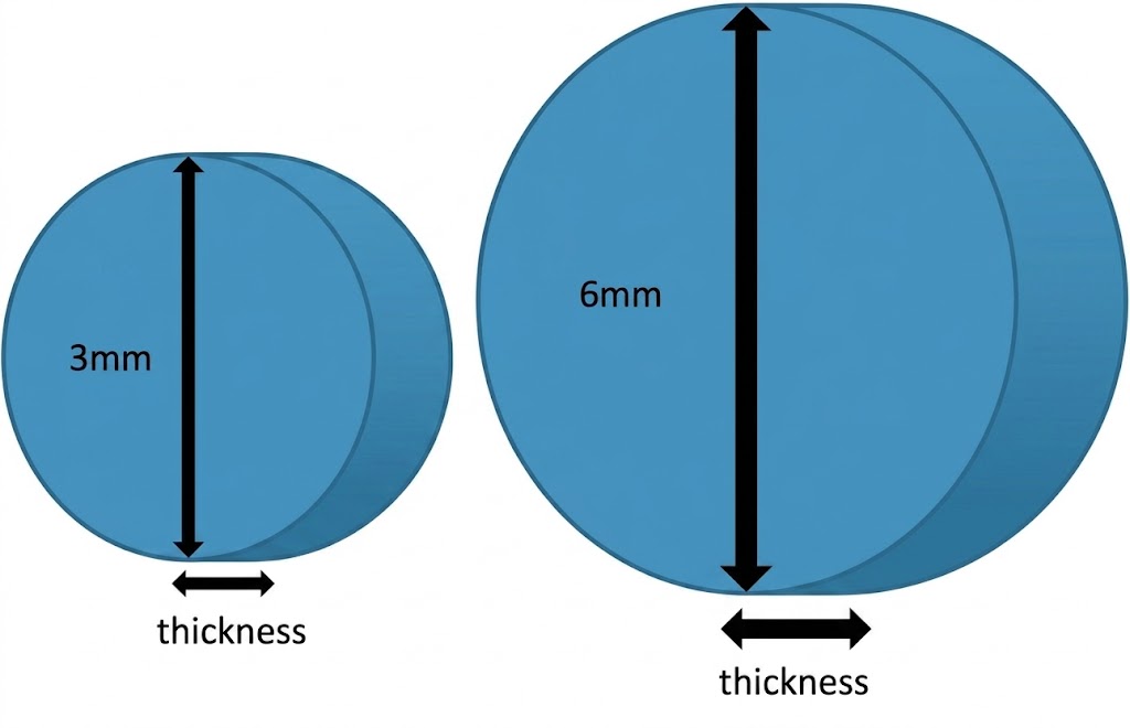 Uneven Thickness in Shaped Tablets