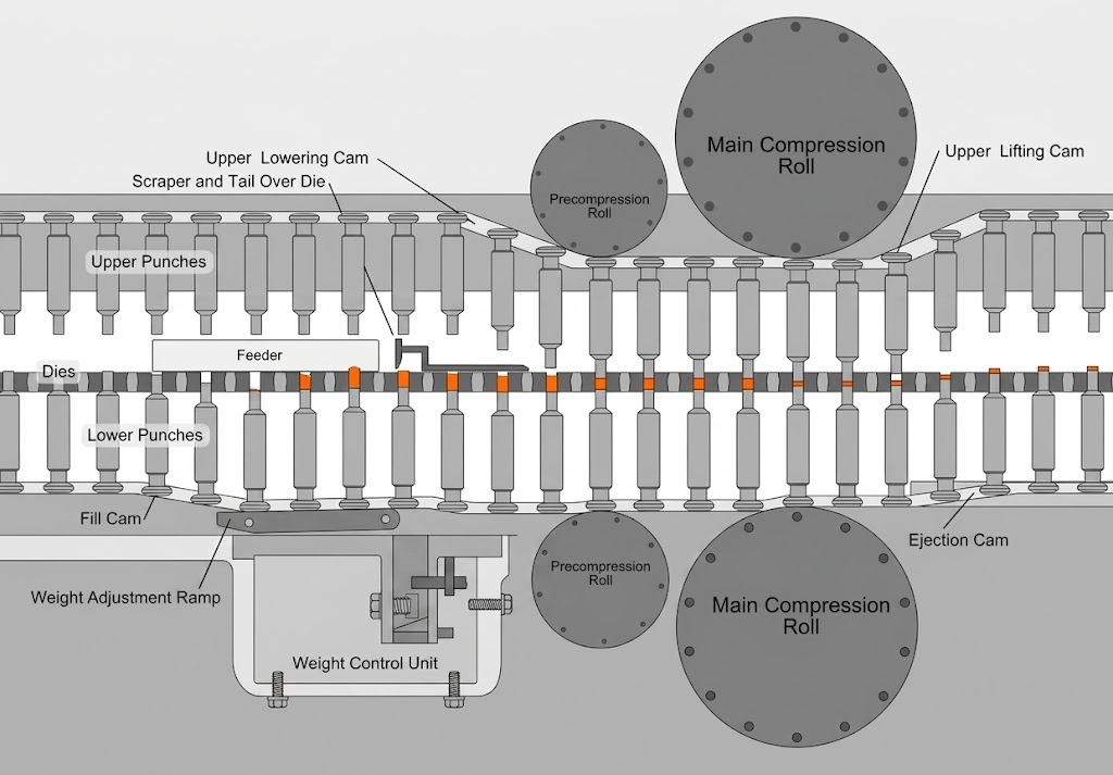science of tablet compression