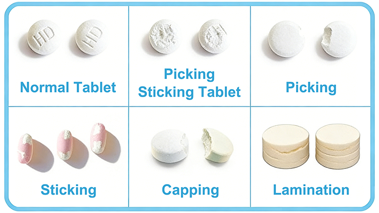 sticking and picking defects