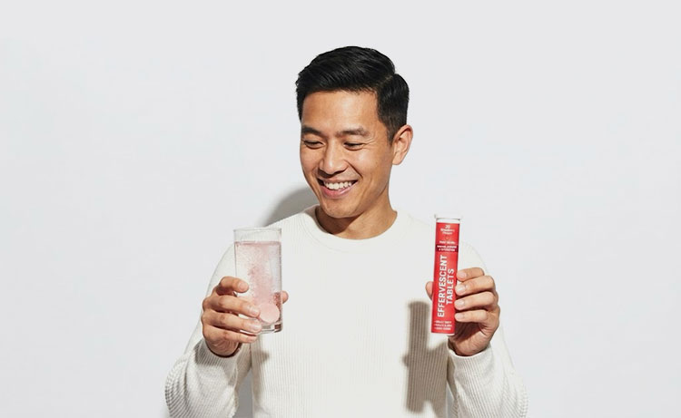 Effervescent tablets easy swallow