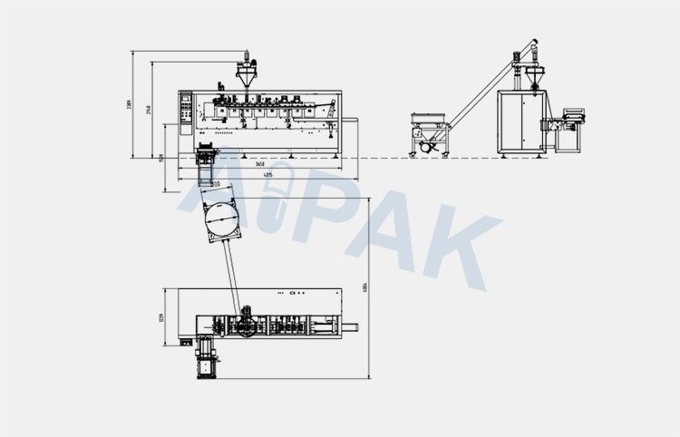 Final customized layout drawing