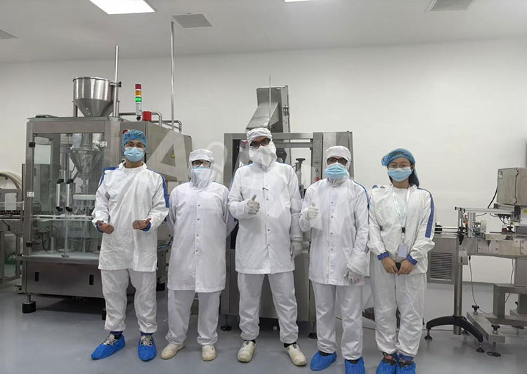 Pharmaceutical factory visit and machine inspection