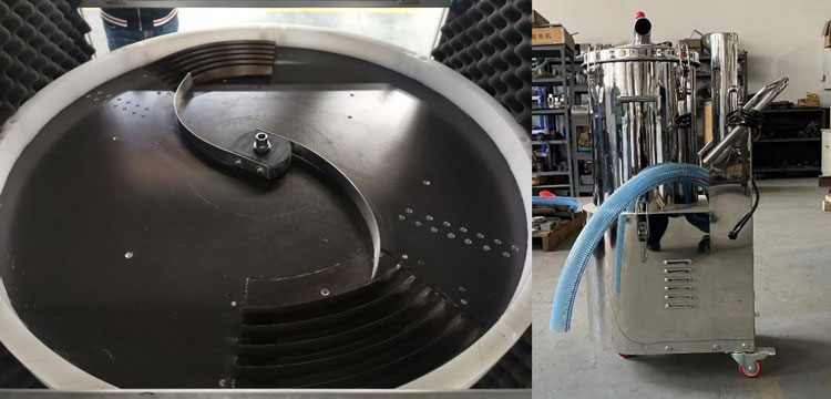Vacuum dust removal system