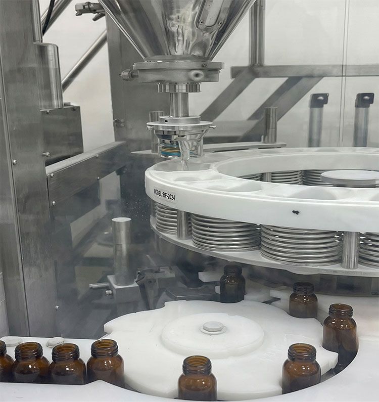 current liquid filling machine