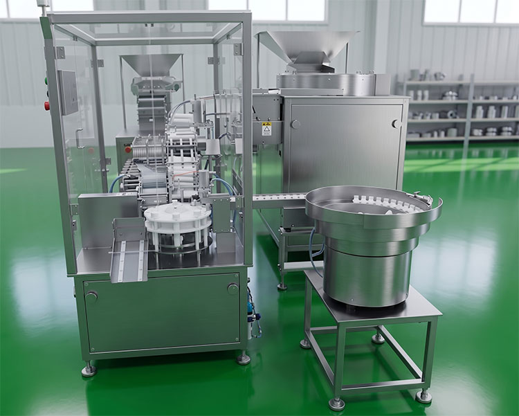 Customized effervescent tablet tube filling line